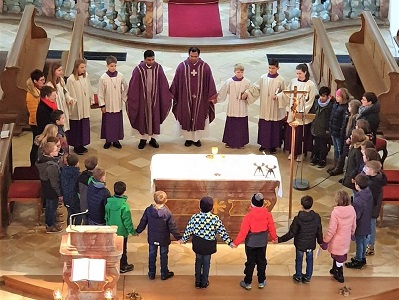 Vorstellung der Erstkommunionkinder