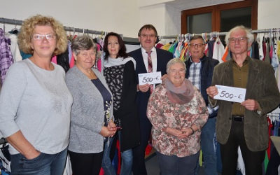 Kolping-Kleiderkammer spendet für Bedürftige