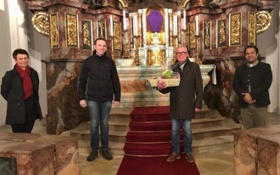 Pfarrei Vilseck verabschiedet Mesner