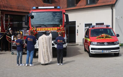 Florianstag mit Fahrzeugweihe