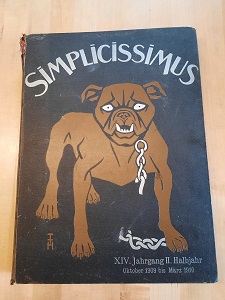 Simplicissimus „Satire-Zeitschrift“ von 1909