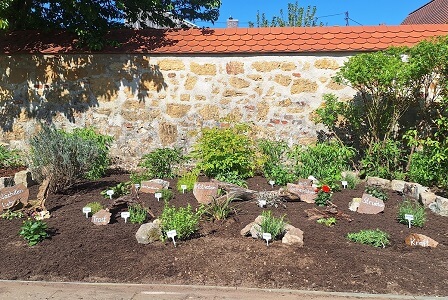 Pfarrheimgarten von St. Ägidius verschönert