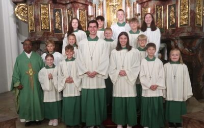 Ministranten-Geschwister verabschiedet
