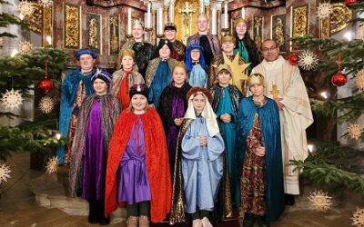 Vilsecker Sternsinger unterwegs