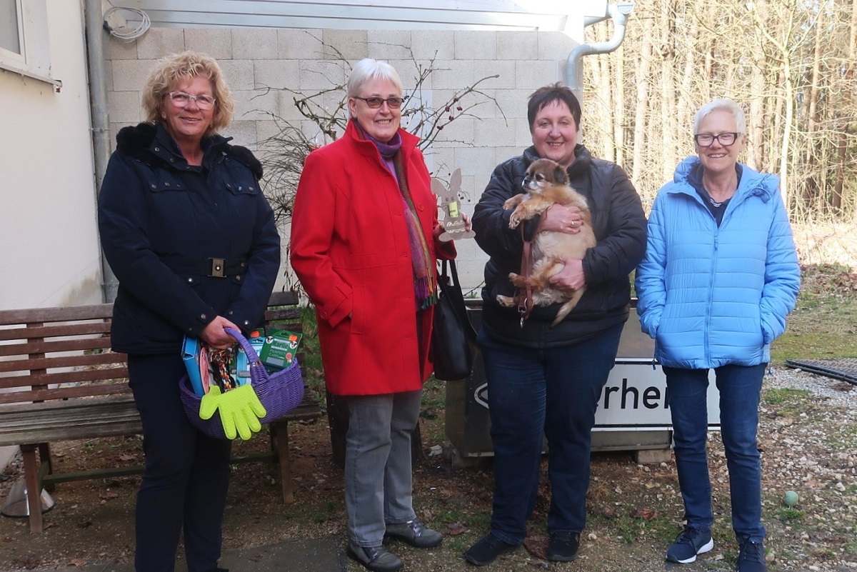 Spende für Tierheim Amberg