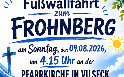 Fußwallfahrt zum Frohnberg