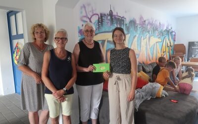 Jugendtreff Vilseck mit Spende bedacht