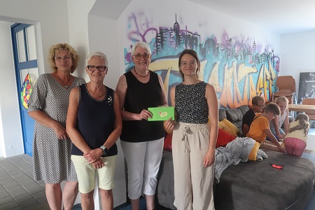 Jugendtreff Vilseck mit Spende bedacht